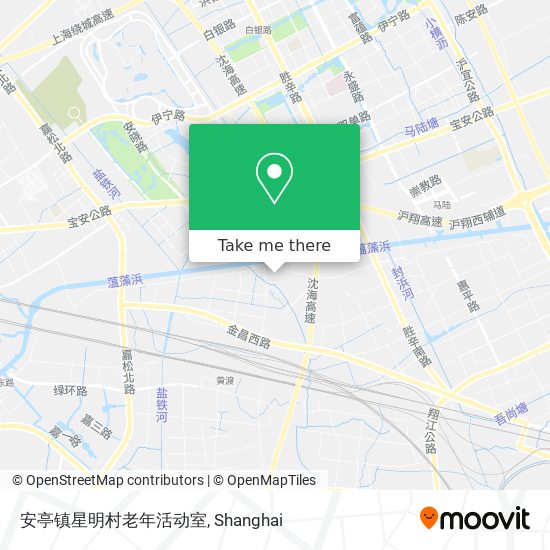 安亭镇星明村老年活动室 map