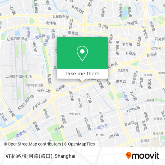 虹桥路/剑河路(路口) map