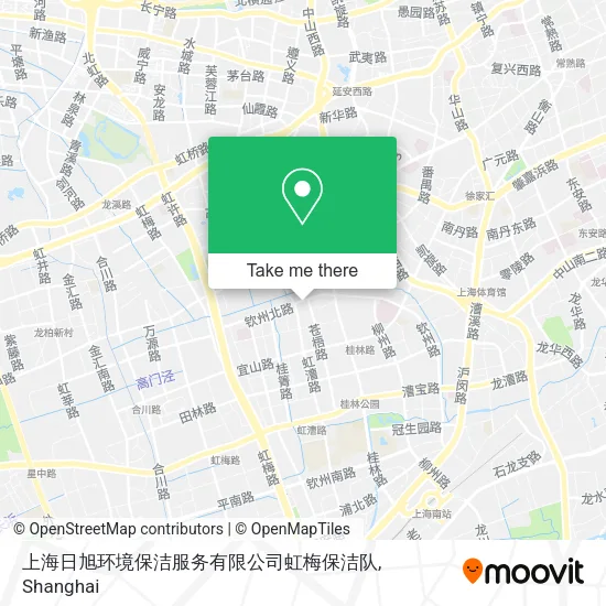 上海日旭环境保洁服务有限公司虹梅保洁队 map