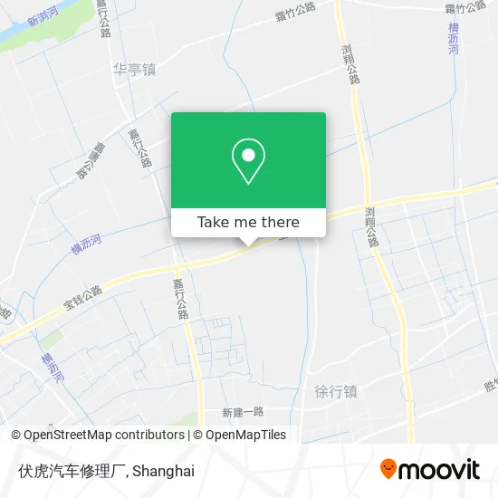 伏虎汽车修理厂 map