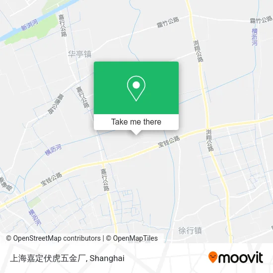上海嘉定伏虎五金厂 map