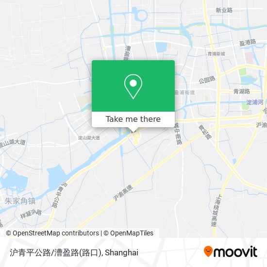 沪青平公路/漕盈路(路口) map