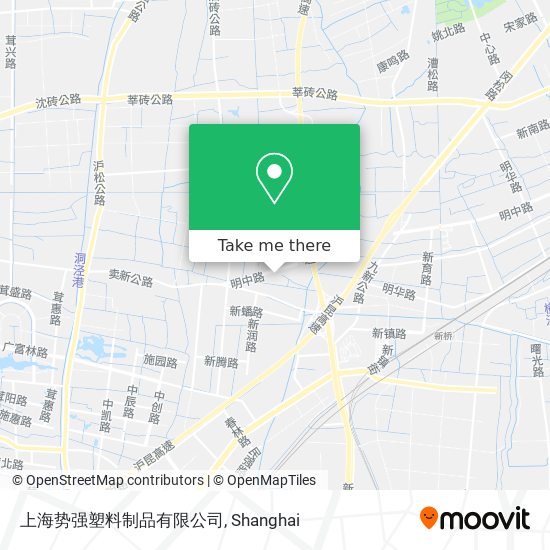 上海势强塑料制品有限公司 map