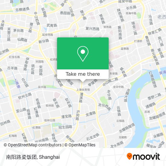 南阳路粢饭团 map