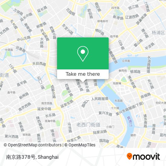 南京路378号 map