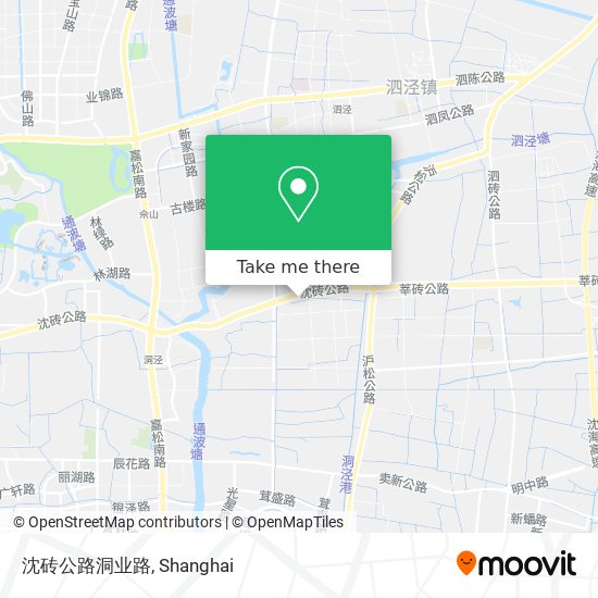 沈砖公路洞业路 map