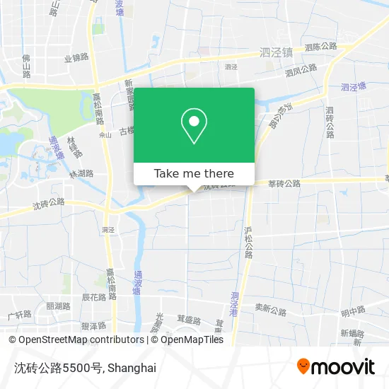 沈砖公路5500号 map