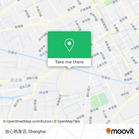放心熟食店 map