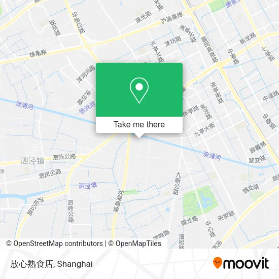 放心熟食店 map