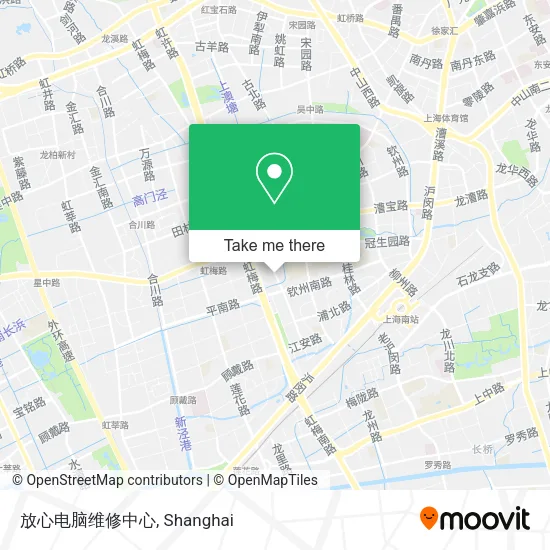放心电脑维修中心 map