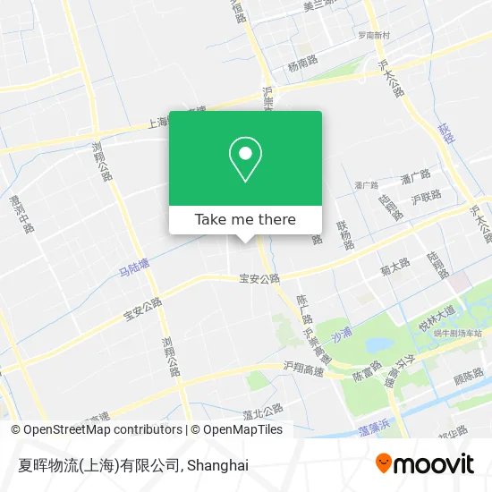 夏晖物流(上海)有限公司 map
