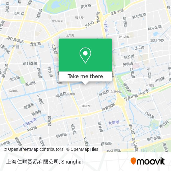 上海仁财贸易有限公司 map