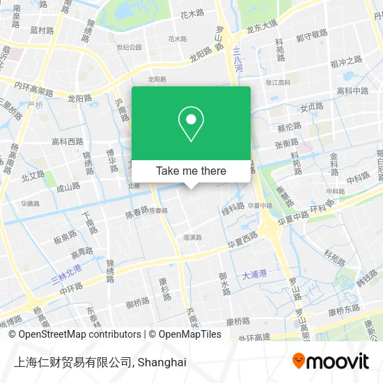 上海仁财贸易有限公司 map