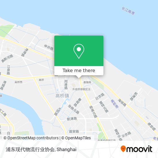 浦东现代物流行业协会 map