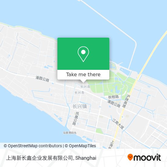 上海新长鑫企业发展有限公司 map