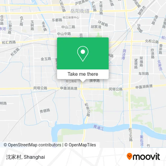 沈家村 map