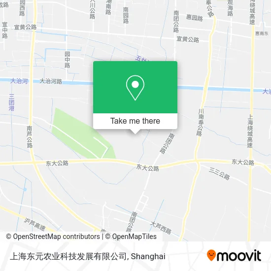 上海东元农业科技发展有限公司 map