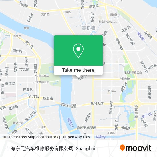 上海东元汽车维修服务有限公司 map