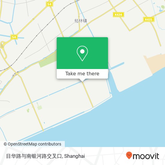 目华路与南银河路交叉口 map