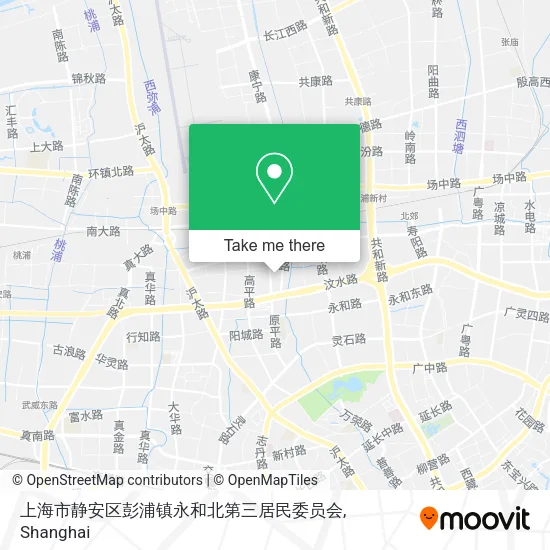 上海市静安区彭浦镇永和北第三居民委员会 map