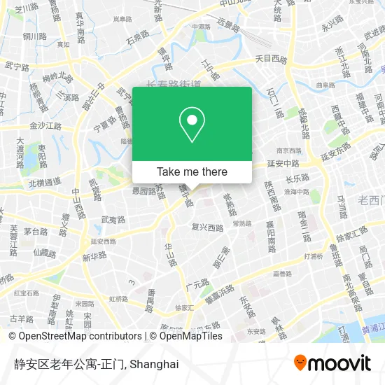 静安区老年公寓-正门 map