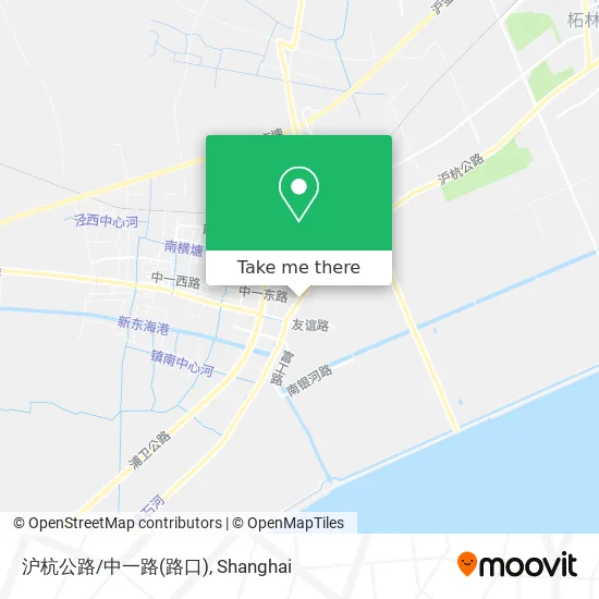 沪杭公路/中一路(路口) map