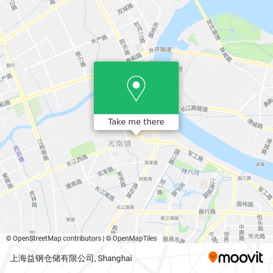 上海益钢仓储有限公司 map