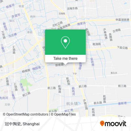 冠中陶瓷 map