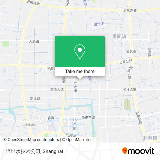 倍世水技术公司 map