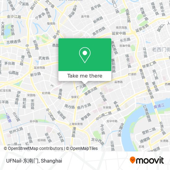 UFNail-东南门 map