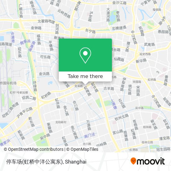 停车场(虹桥中洋公寓东) map