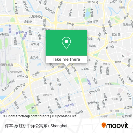 停车场(虹桥中洋公寓东) map