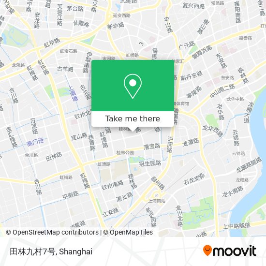 田林九村7号 map