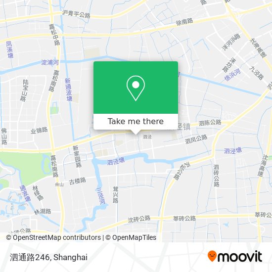 泗通路246 map