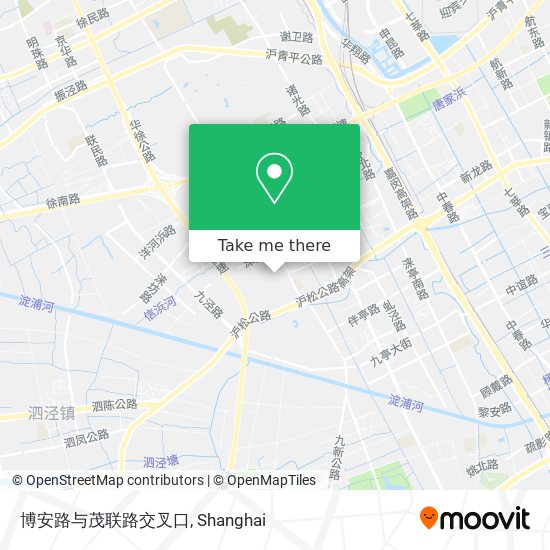 博安路与茂联路交叉口 map