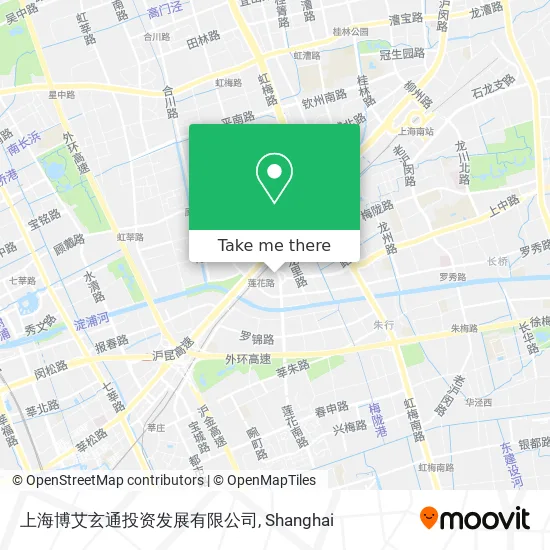 上海博艾玄通投资发展有限公司 map