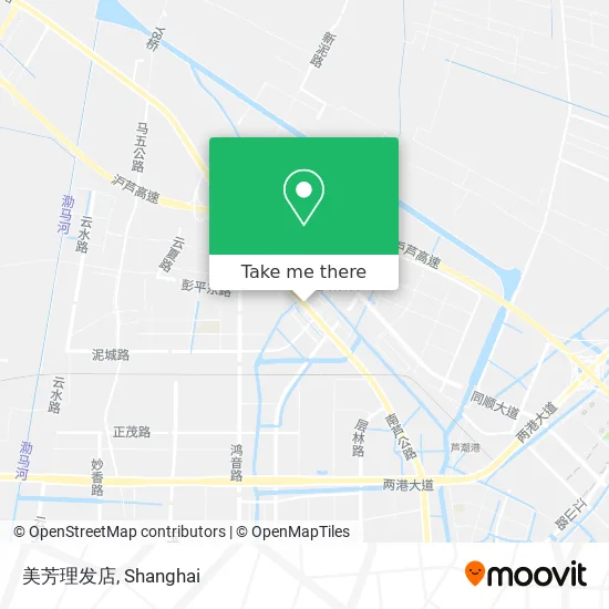 美芳理发店 map