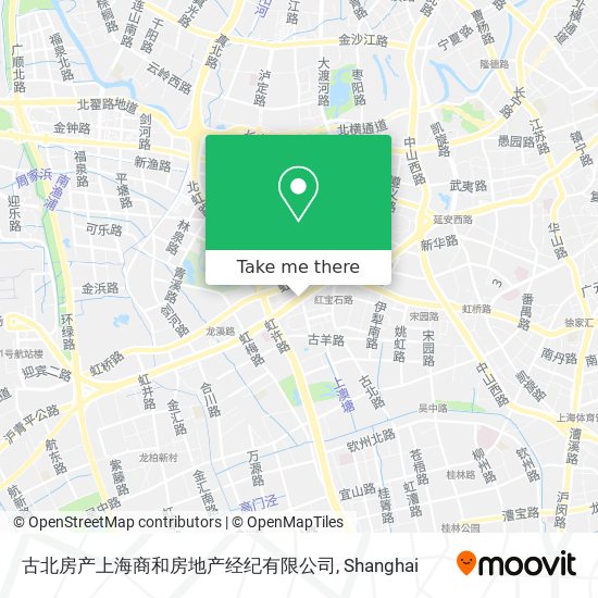 古北房产上海商和房地产经纪有限公司 map