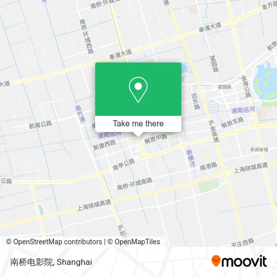 南桥电影院 map