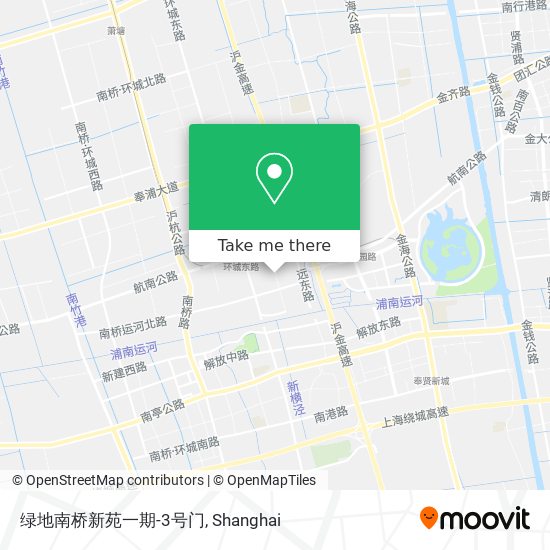 绿地南桥新苑一期-3号门 map
