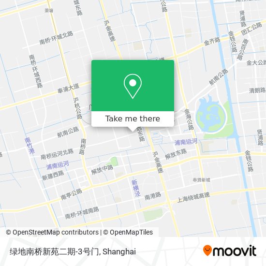 绿地南桥新苑二期-3号门 map