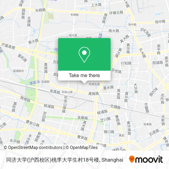 同济大学(沪西校区)桃李大学生村18号楼 map