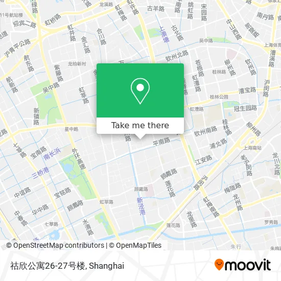 祜欣公寓26-27号楼 map