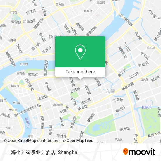 上海小陆家嘴亚朵酒店 map