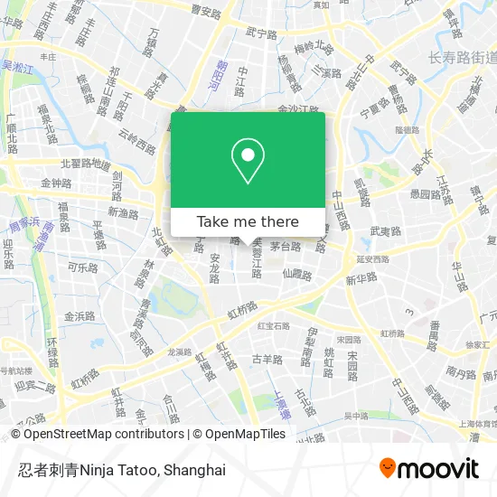 忍者刺青Ninja Tatoo map