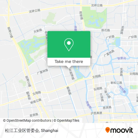 松江工业区管委会 map