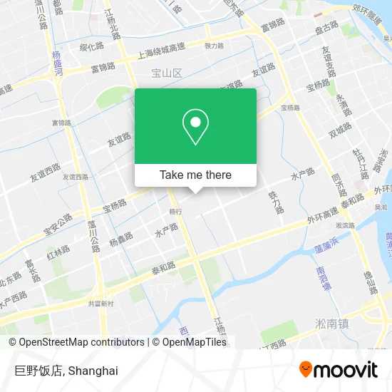 巨野饭店 map