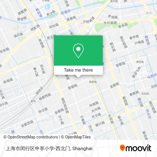 上海市闵行区申莘小学-西北门 map