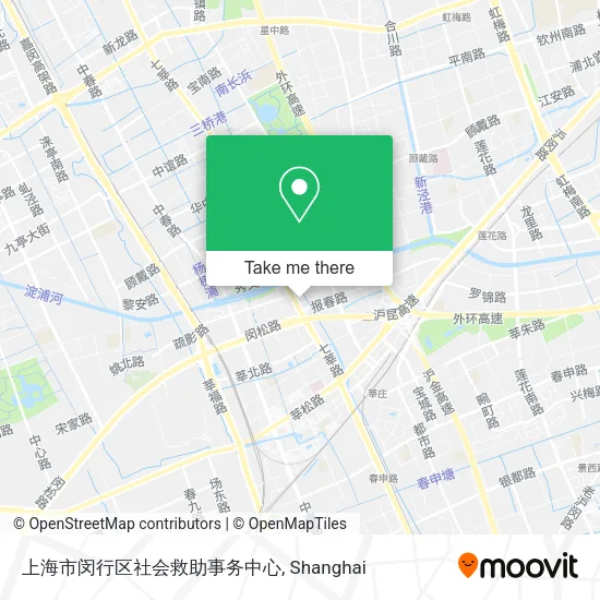 上海市闵行区社会救助事务中心 map