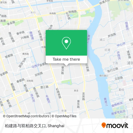 柏建路与双柏路交叉口 map
